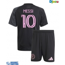Inter Miami Lionel Messi #10 Gostujuci Dres za djecu 2025-26 Kratak Rukav (+ Kratke hlače)